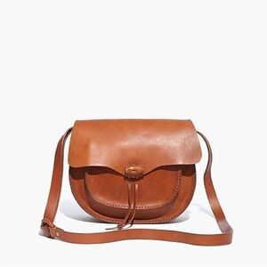 Madewell genuine leather Savannah saddlebag